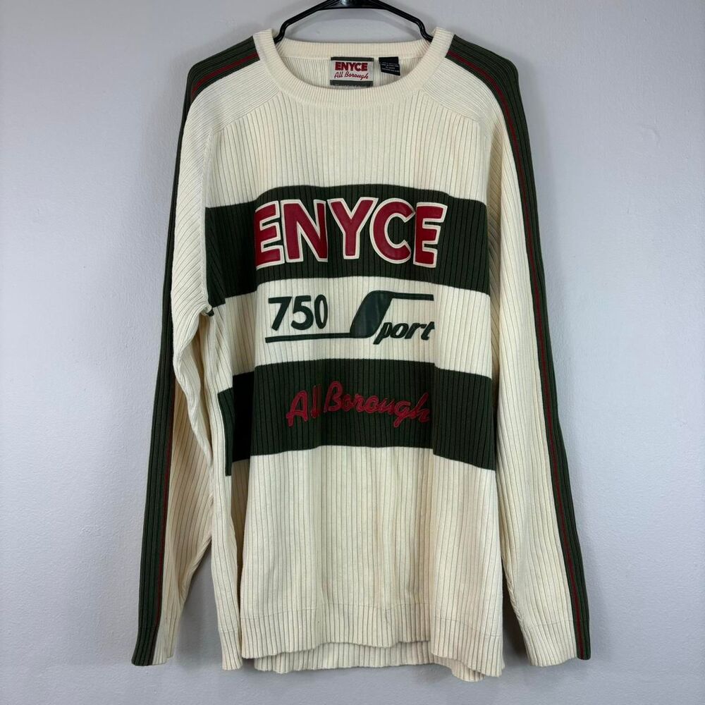 Vtg Enyce 750 Sport All Borough Sweater